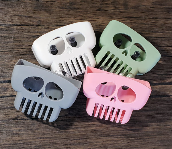 Skull Soap Saver Basket