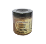 One jar of Coffee House whipped sugar & coffee scrub. The label reads "Fire Within Apothecary Coffee House Whipped Sugar & Coffee Scrub, Net Wt 6 oz, 170 G, Scent: Freshly Brewed Coffee"